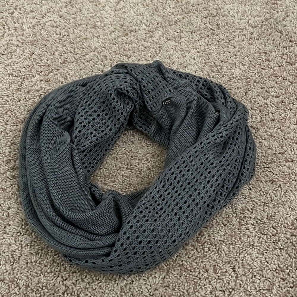 Calia gray infinity scarf